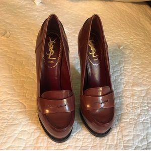 Yves Saint Laurent Tribtoo Platform Pumps